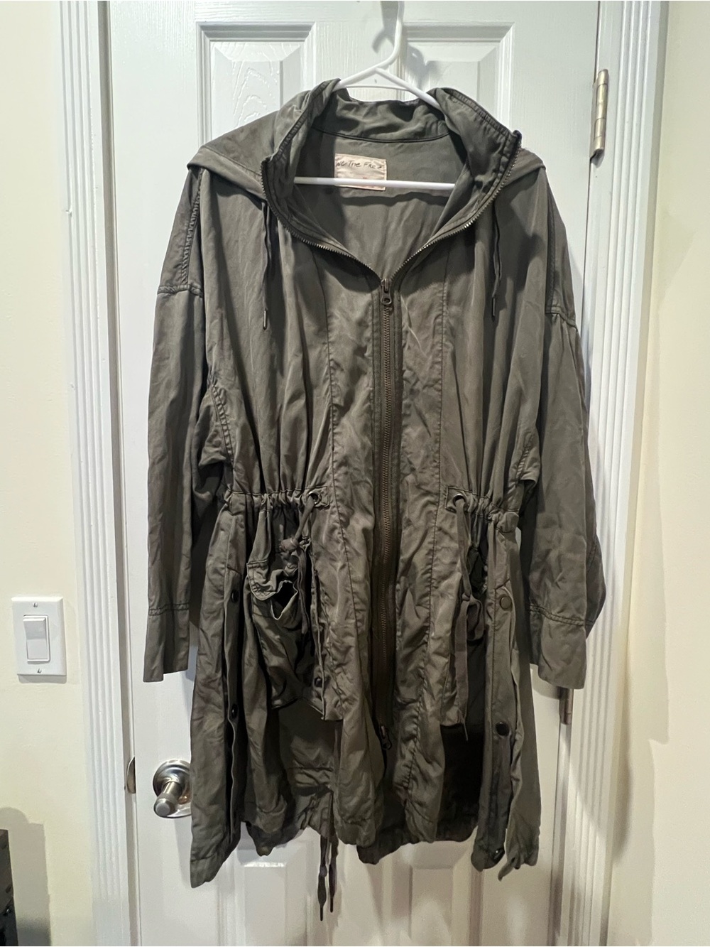 We The Free Olive Utility Hooded Anorak